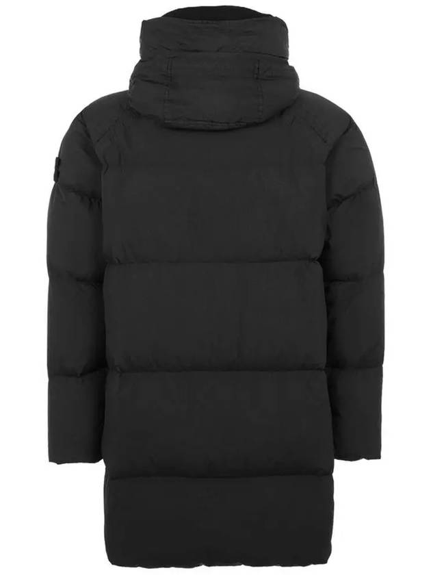 Wappen Patch Crinkle Reps Long Padding Black - STONE ISLAND - BALAAN 3