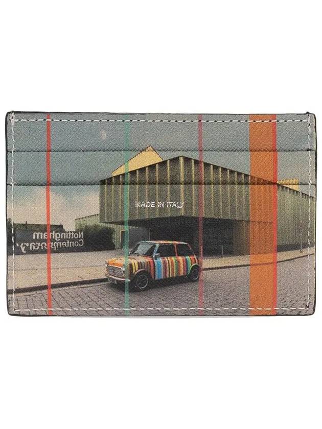 Logo Rainbow Car Card Wallet Black - PAUL SMITH - BALAAN 2