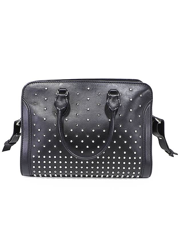 Alexander Mcqueen Black Stud 2WAY - ALEXANDER MCQUEEN - BALAAN 4