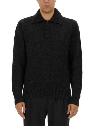 Dolce & Gabbana Wool Polo - DOLCE&GABBANA - BALAAN 1