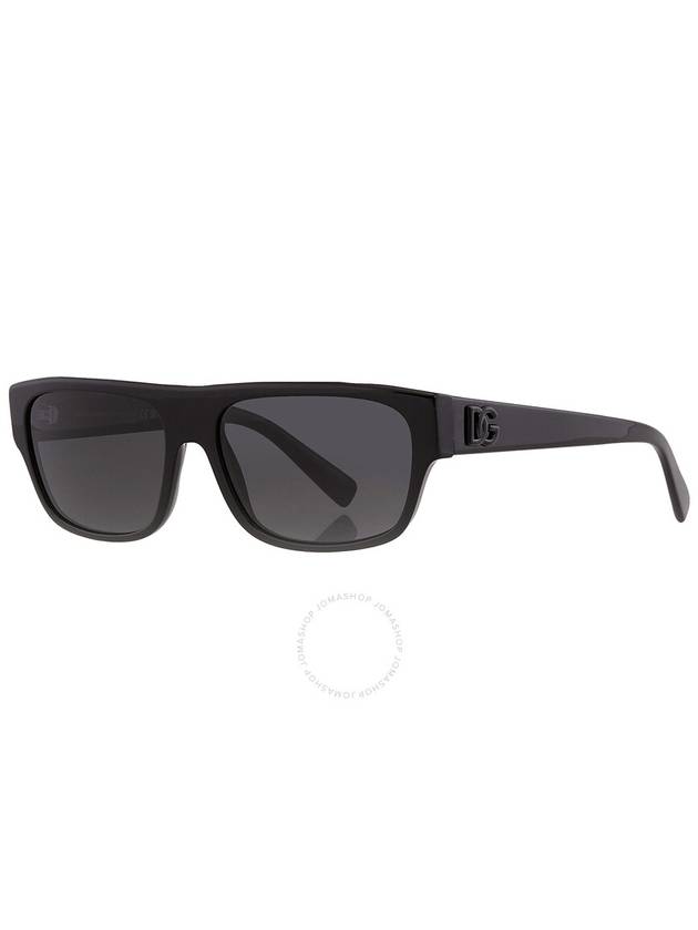 eyewear logo decoration square frame sunglasses DG4455 - DOLCE&GABBANA - BALAAN 4