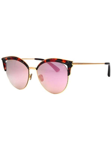 BOL6029 B20 Cat Eye Lower Gold Frame Combi Boeing Mirror Lens Women s Luxury Sunglasses - BOLON - BALAAN 1