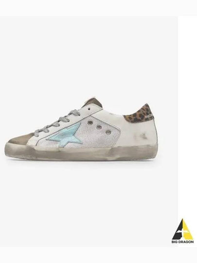 Superstar Leopard Tab Low Top Sneakers White - GOLDEN GOOSE - BALAAN 2