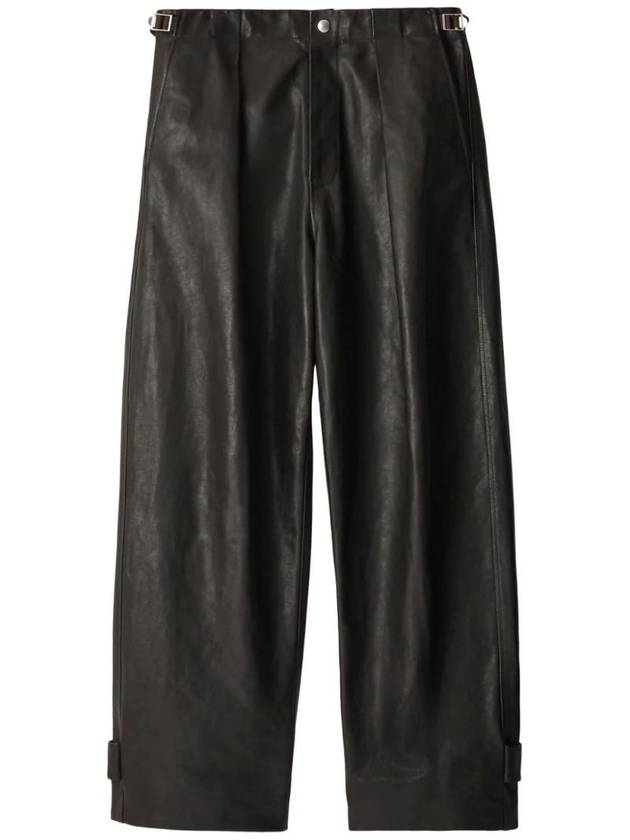 side strap leather pants 8079085 - BURBERRY - BALAAN 1