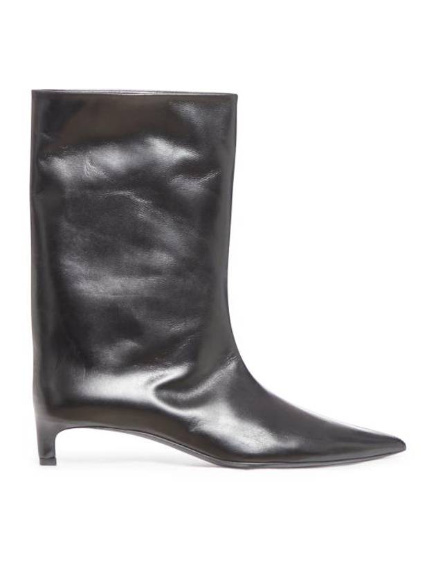 24FW Boots J15WU0015P2958001 BLACK Black - JIL SANDER - BALAAN 1