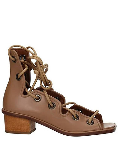 Stella Mccartney Ladies Soft Camel Strap Sandals, Brand Size 39 - STELLA MCCARTNEY - BALAAN 1