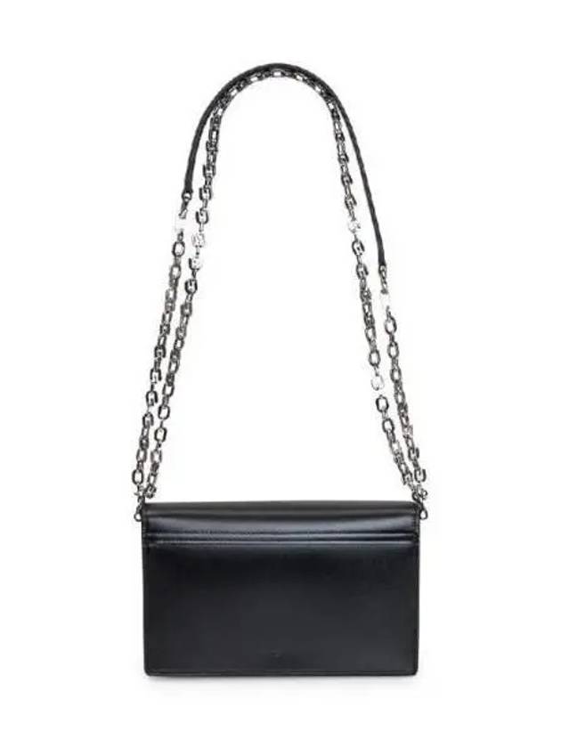 Box 4G Chain Small Leather Shoulder Bag Black - GIVENCHY - BALAAN 5