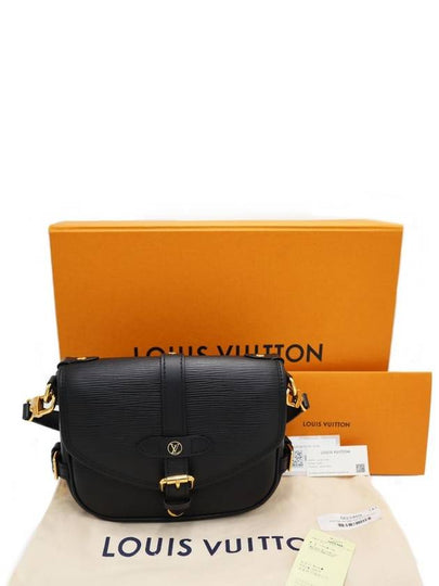 Women s Leather Cross Bag Black Louis Vuitton M23469 Epi Saumur BB 2way - LOUIS VUITTON - BALAAN 2