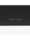 Logo Leather Half Wallet Black - BOTTEGA VENETA - BALAAN 4