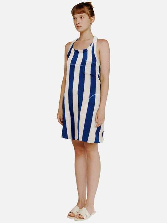 Terry Dress Blue White - PILY PLACE - BALAAN 1