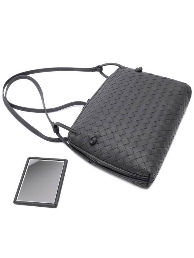 Nodini Intrecciato Cross Bag Light Grey - BOTTEGA VENETA - BALAAN 6