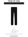 Essential Stretch Brushed Track Pants Black - FEAR OF GOD - BALAAN 3
