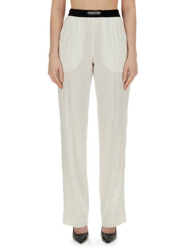 Straight Pants PAW397 FAX881 AW013 ECRU - TOM FORD - BALAAN 2