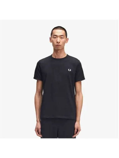 Fred Perry Sport Ringer T Shirt 102 AFPM2413519 - FRED PERRY - BALAAN 1