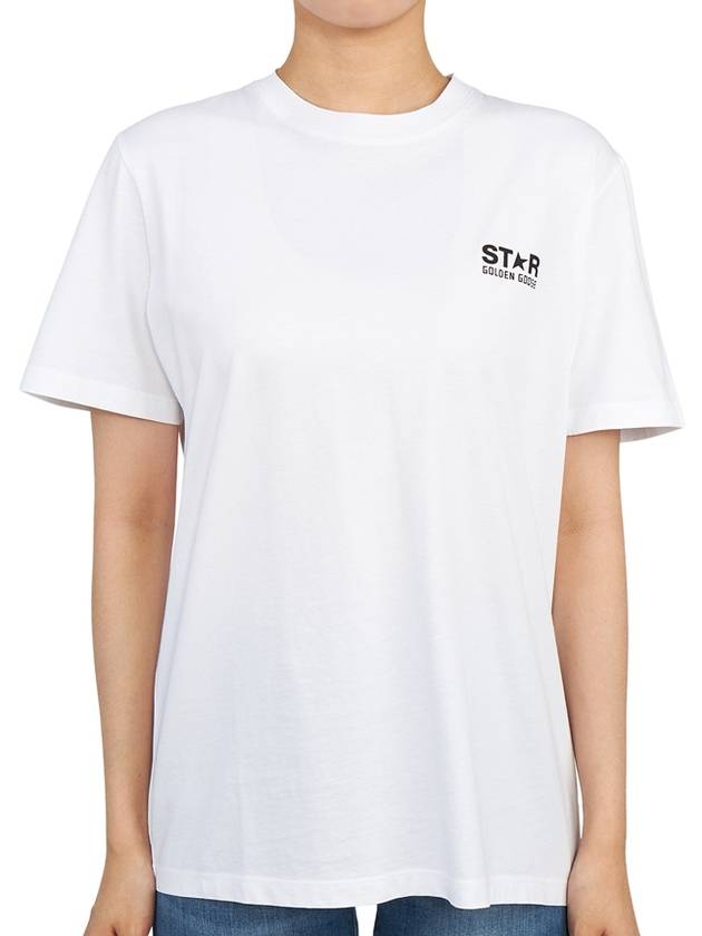 Back Big Star Short Sleeve T-Shirt White - GOLDEN GOOSE - BALAAN 2