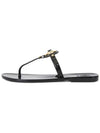 Miller Mini Flat Thong Flip Flop Black - TORY BURCH - BALAAN 4