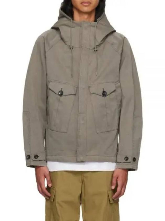 Tempest Hooded Anorak Beige - TEN C - BALAAN 1