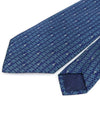 100 silk blue triope pattern tie - CELINE - BALAAN 4