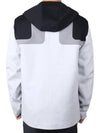 Men's Jeff Hoodie Light Grey Melange - J.LINDEBERG - BALAAN 1