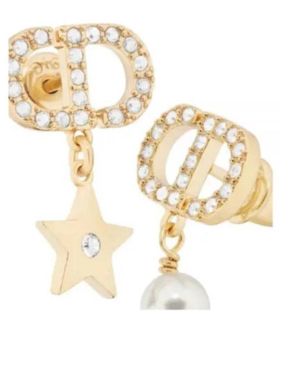 Petit CD Lucky Charm Earrings Gold - DIOR - BALAAN 2