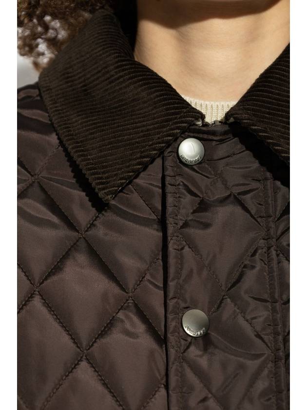 Burberry Quilted Jacket, Women's, Brown - BURBERRY - BALAAN 5