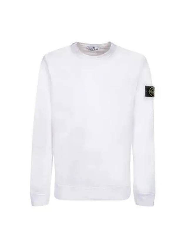 Sweatshirt Waffen Patch White Black - STONE ISLAND - BALAAN 1