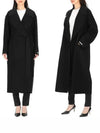 Sportmax Veleno VELENO 2320160439600 013 Belted wool coat long coat 991215 - MAX MARA - BALAAN 1