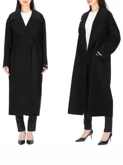 Sportmax Veleno VELENO 2320160439600 013 Belted wool coat long coat 991215 - MAX MARA - BALAAN 1