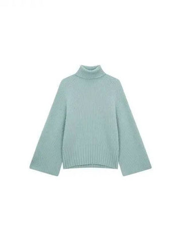 Women s Wide Sleeve Turtleneck Knit Mint 271409 - EMPORIO ARMANI - BALAAN 1