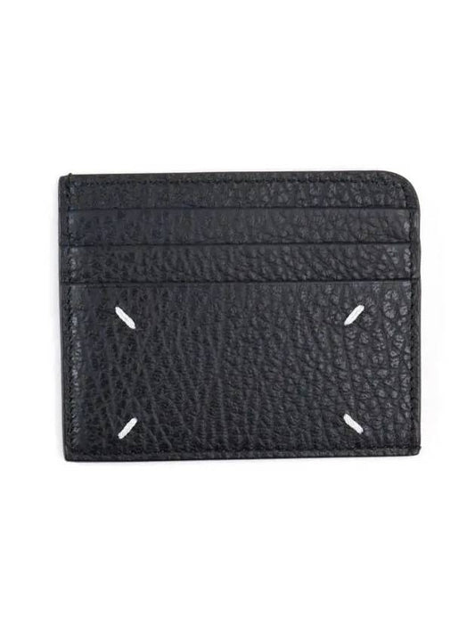 Stitch Card Wallet Black - MAISON MARGIELA - BALAAN 2