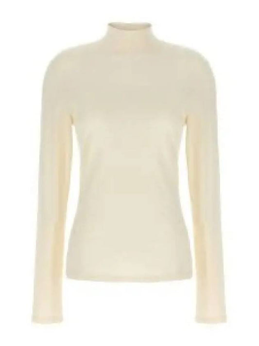 Rib Turtleneck Cream - LEMAIRE - BALAAN 2