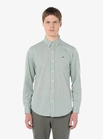 Men s Jersey Striped Shirt CH342E 54G 132 Domestic Product GQ2N24021423242 - LACOSTE - BALAAN 1