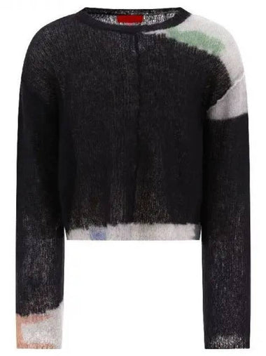 Composition brushed mohair knit 270775 - ECKHAUS LATTA - BALAAN 1