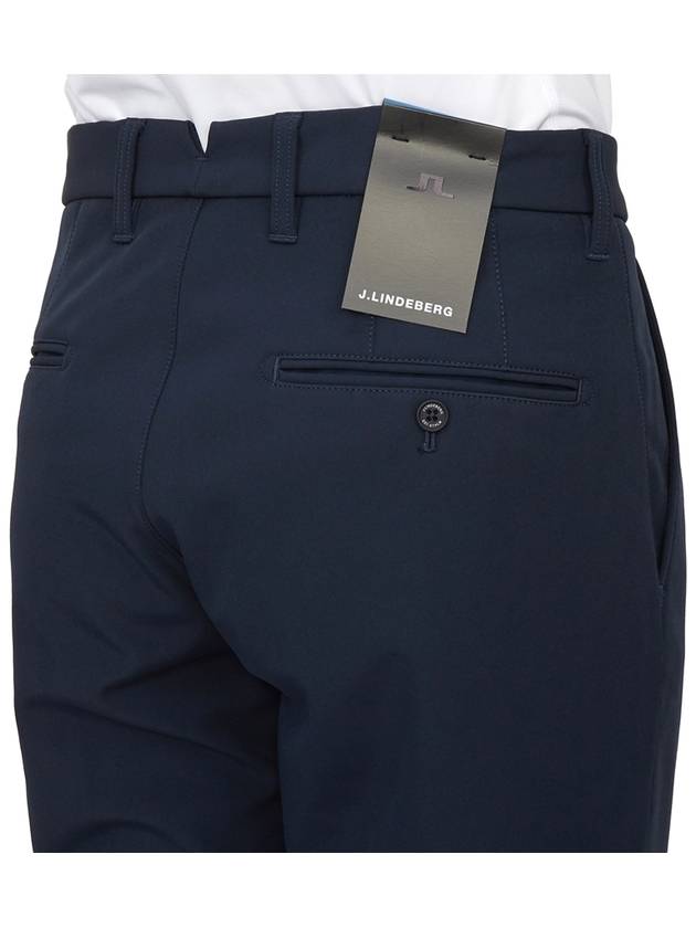 Ellott Bonded Fleece Straight Pants Navy - J.LINDEBERG - BALAAN 9