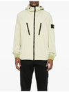 Skin Touch Nylon TC Hooded Jacket Green - STONE ISLAND - BALAAN 5