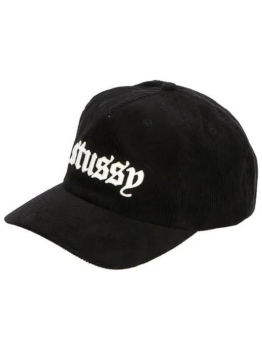 Corduroy OE Black - STUSSY - BALAAN 2