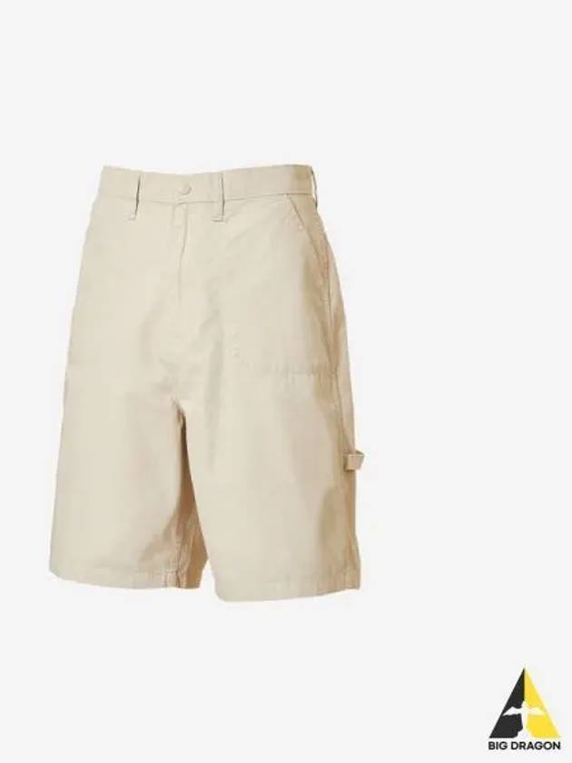 Oversized worker shorts OATMEAL - VANS - BALAAN 1