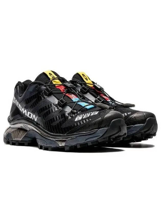 XT4 OG Low Top Sneakers Silver Black - SALOMON - BALAAN 2