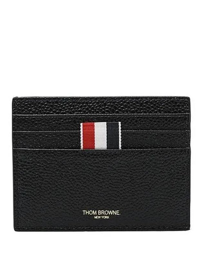 Note Compartment Card Wallet Black - THOM BROWNE - BALAAN 2