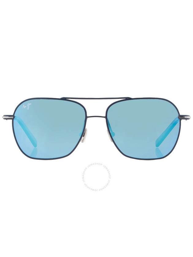 Maui Jim Mano Blue Hawaii Mask Unisex Sunglasses B877-03 57 - MAUI JIM - BALAAN 1