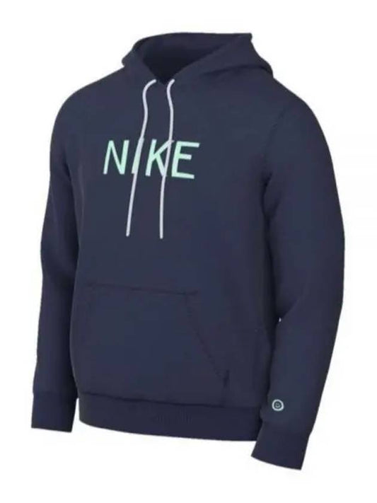 Sportswear Pullover Hoodie Navy - NIKE - BALAAN 2