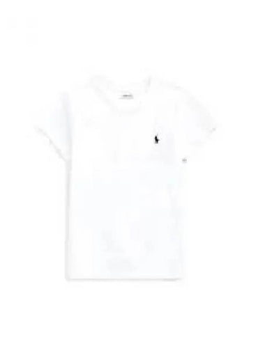 W Cotton Crew Neck Tee White 1219961 - POLO RALPH LAUREN - BALAAN 1