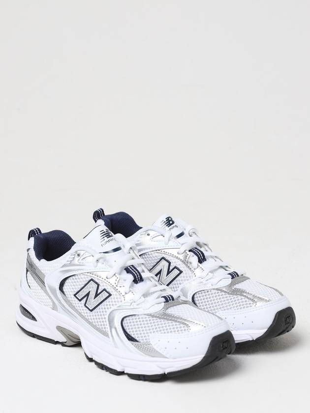 530 Retro Running Low Top Sneakers Navy White - NEW BALANCE - BALAAN 3