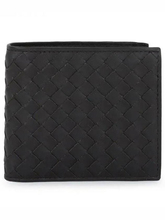 Intrecciato Weaving Half Wallet Espresso - BOTTEGA VENETA - BALAAN 2