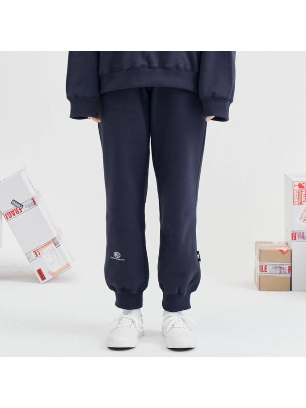 RE capsule logo jogger pants navy - REPLAYCONTAINER - BALAAN 2