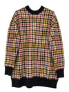 18FW oversized check knit 2541MDM140 184785 07 - MSGM - BALAAN 1