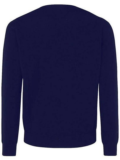 Malo Blue Cashmere Jumper - MALO - BALAAN 2