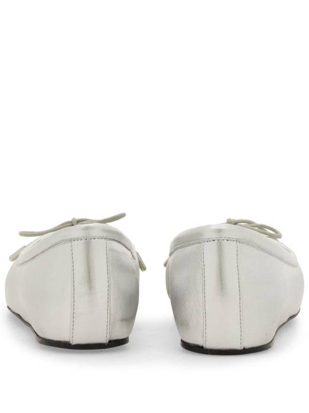 Ballerina Flat Shoes White - ALEXANDER MCQUEEN - BALAAN 5