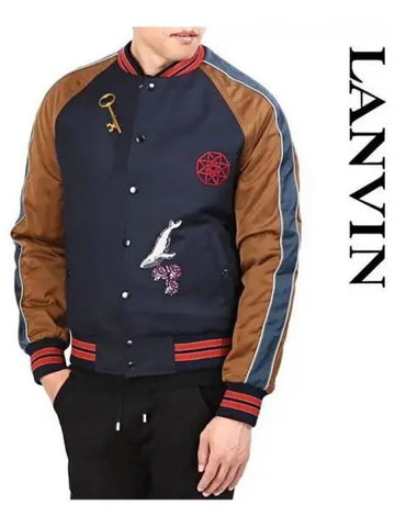 Wool Stadium Jacket 271150 - LANVIN - BALAAN 1