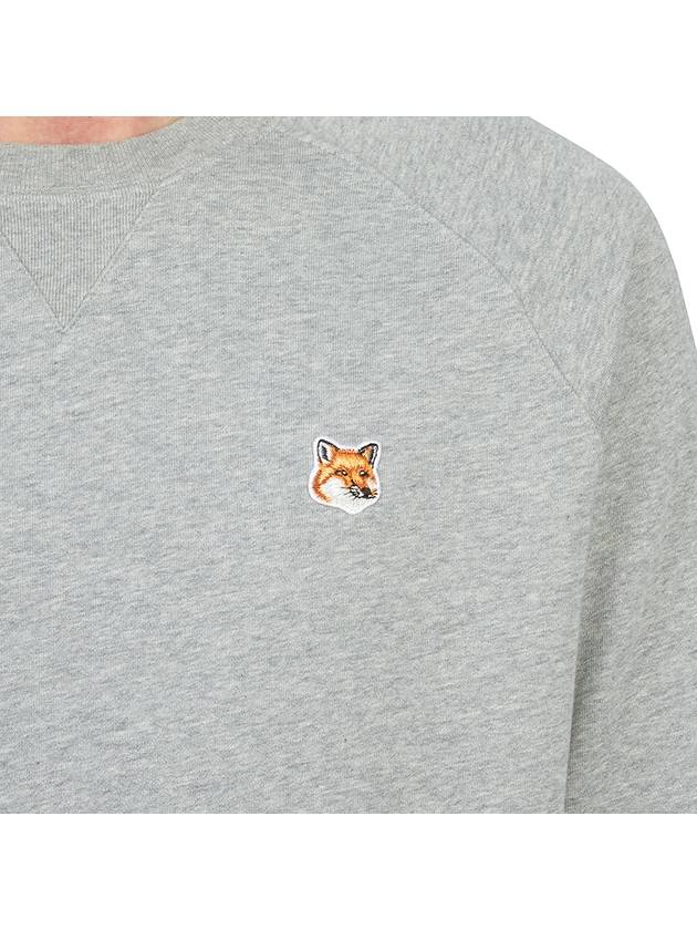 Fox Head Patch Classic Sweatshirt Grey Melange - MAISON KITSUNE - BALAAN 9